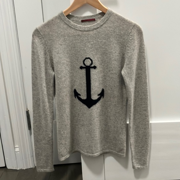 Cashmere Cashmere Anchor Sweater Size XS - Picture 2 of 4
